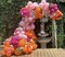 Pink and Orange Balloon Garland Arch Kit, 158pcs Pink Orange and Chrome Metallic Gold Balloons for Birthday Baby Shower Tropical Party Supplies Summer Party Decorations (Hot Pink)
